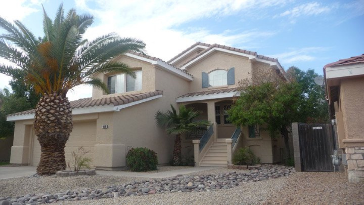 Arizona Home With Rhino Shield Exterior Coating.