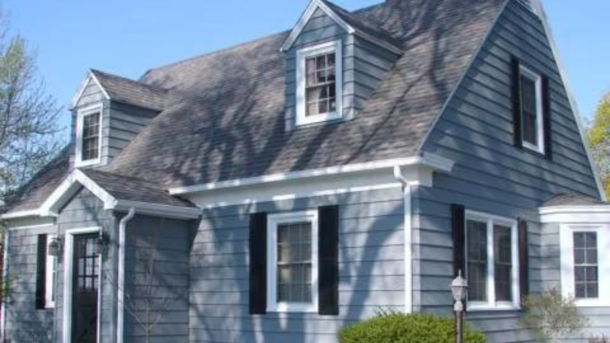 House With Aluminum Siding.